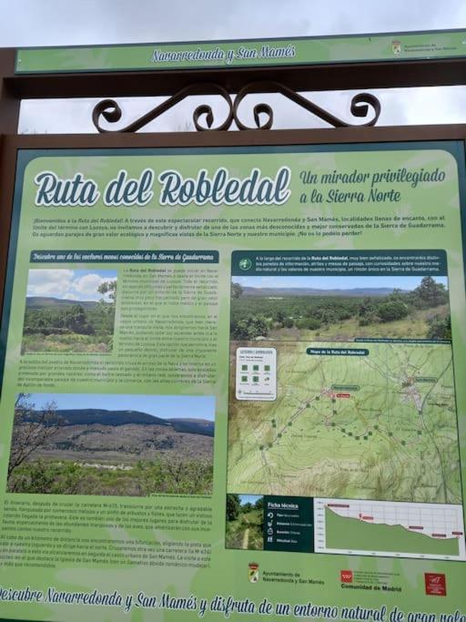 Casita Con Encanto Tranquilidad Villavieja Del Lozoya Wi-Fi En Sierra De Madrid Y A 50 Minutos De Capital Buitenkant foto